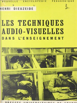 cover image of Les techniques audio-visuelles dans l'enseignement